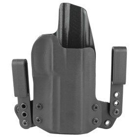 BlackPoint Tactical Mini Wing Right Hand IWB Holster Fits Sig P320 and is made of Kydex material